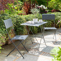 Courtyard Dark Grey Bistro Set