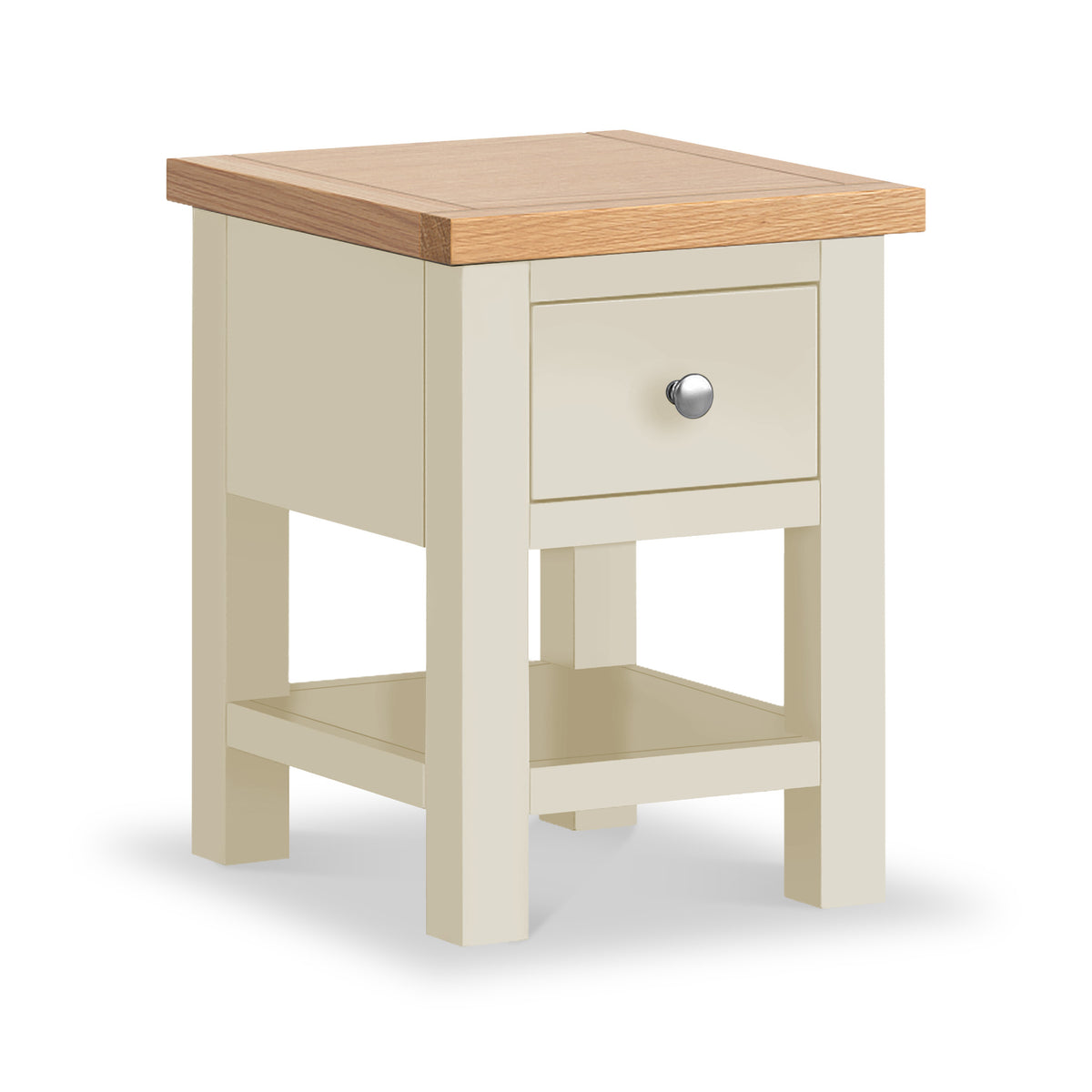 Farrow Cream Side Lamp Table from Roseland Furniture