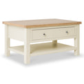 Farrow Cream Coffee Table from Roseland Furniture