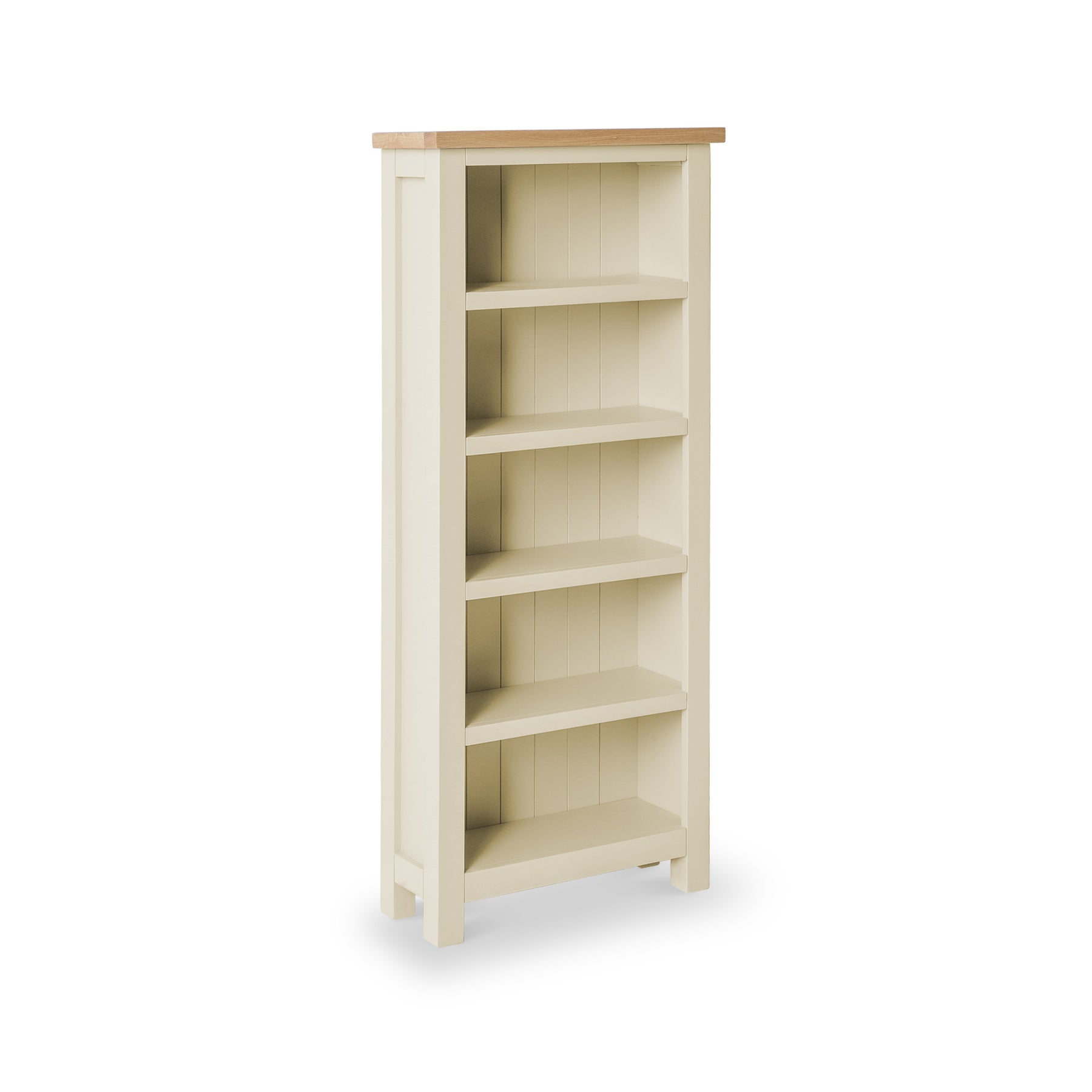 Farrow Cream Narrow Bookcase from Roseland Furniture