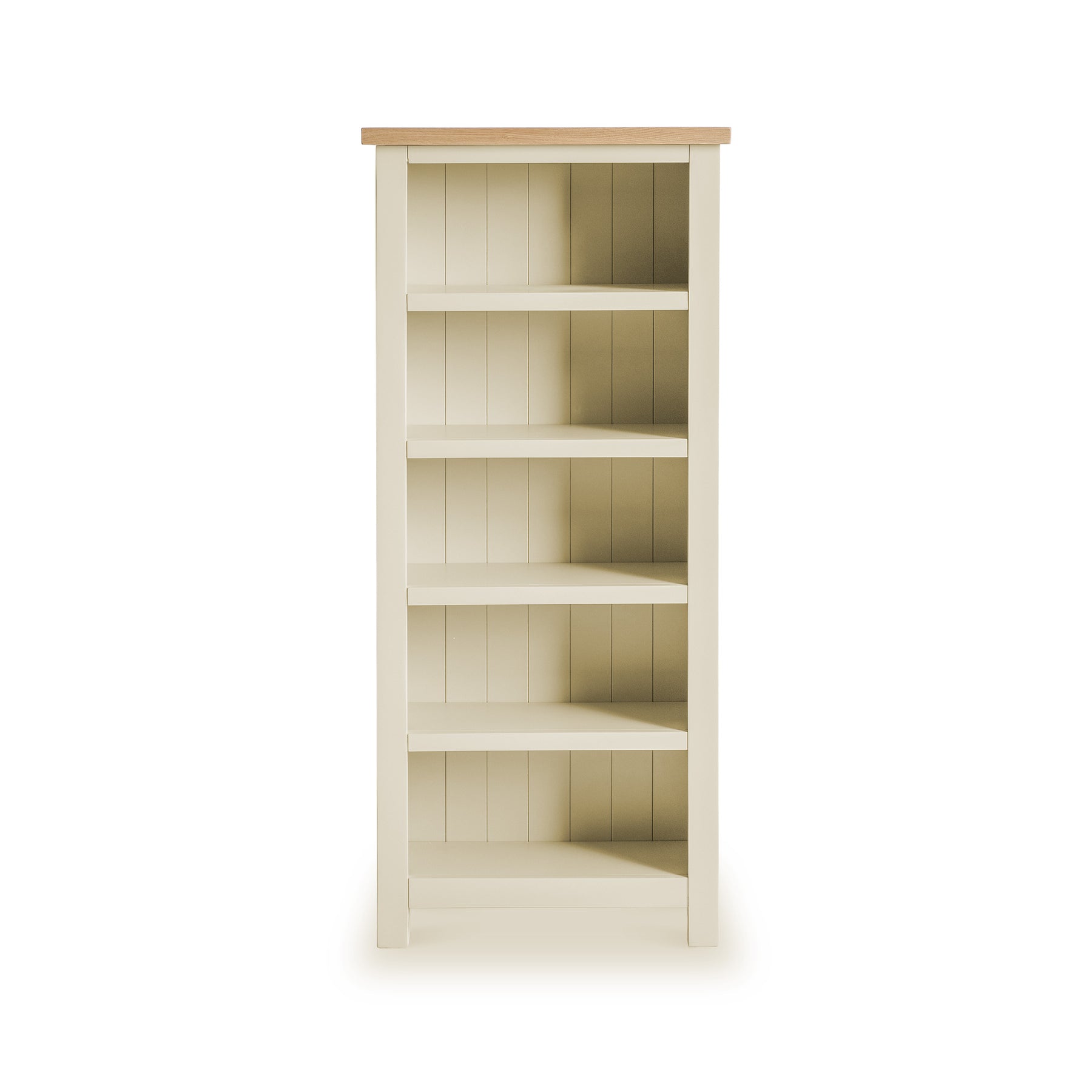 Farrow Cream Narrow Bookcase from Roseland Furniture