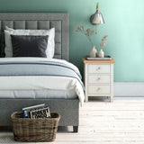 Farrow Cream Bedside Table Lifestyle
