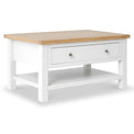 Farrow White Coffee Table from Roseland Furniture