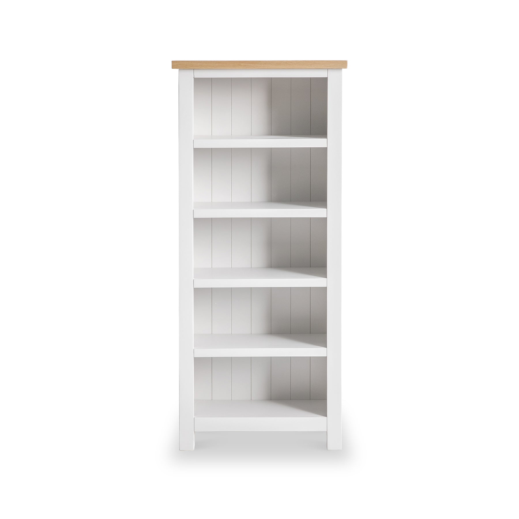 Farrow White Slim Bookcase