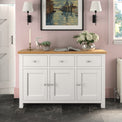 Farrow White Large Sideboard Cabinet for living room