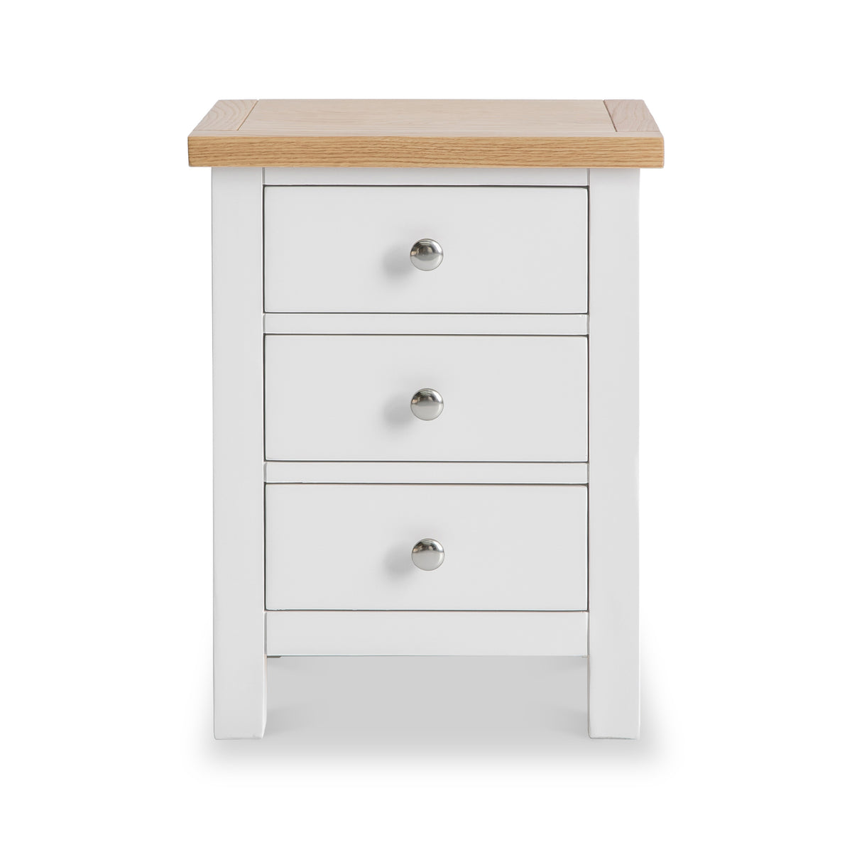 Farrow White Bedside Cabinet