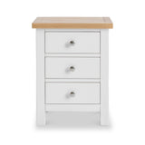 Farrow White Bedside Cabinet