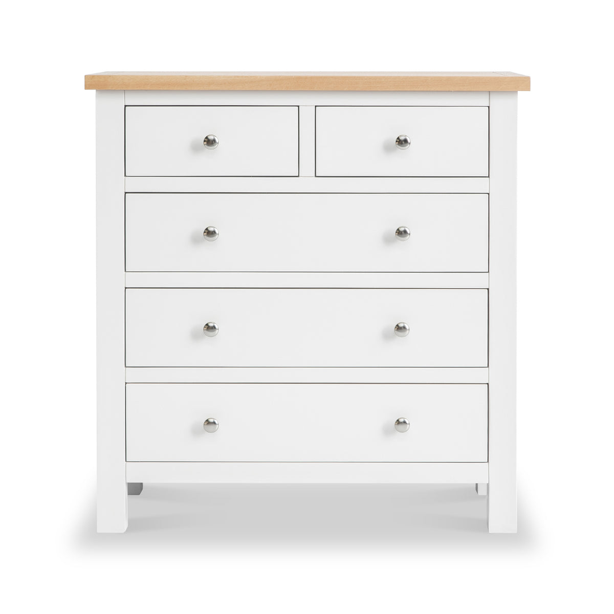 Farrow White 2 Over 3 Chest Of Drawers