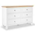 Farrow White 6 Drawer Chest from Roseland