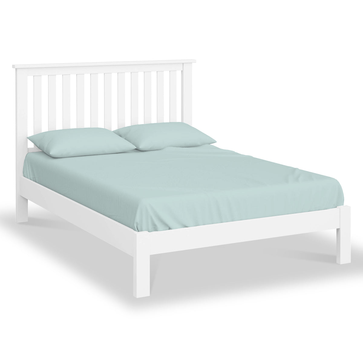 Cornish White Bed Frame from Roseland Furniture