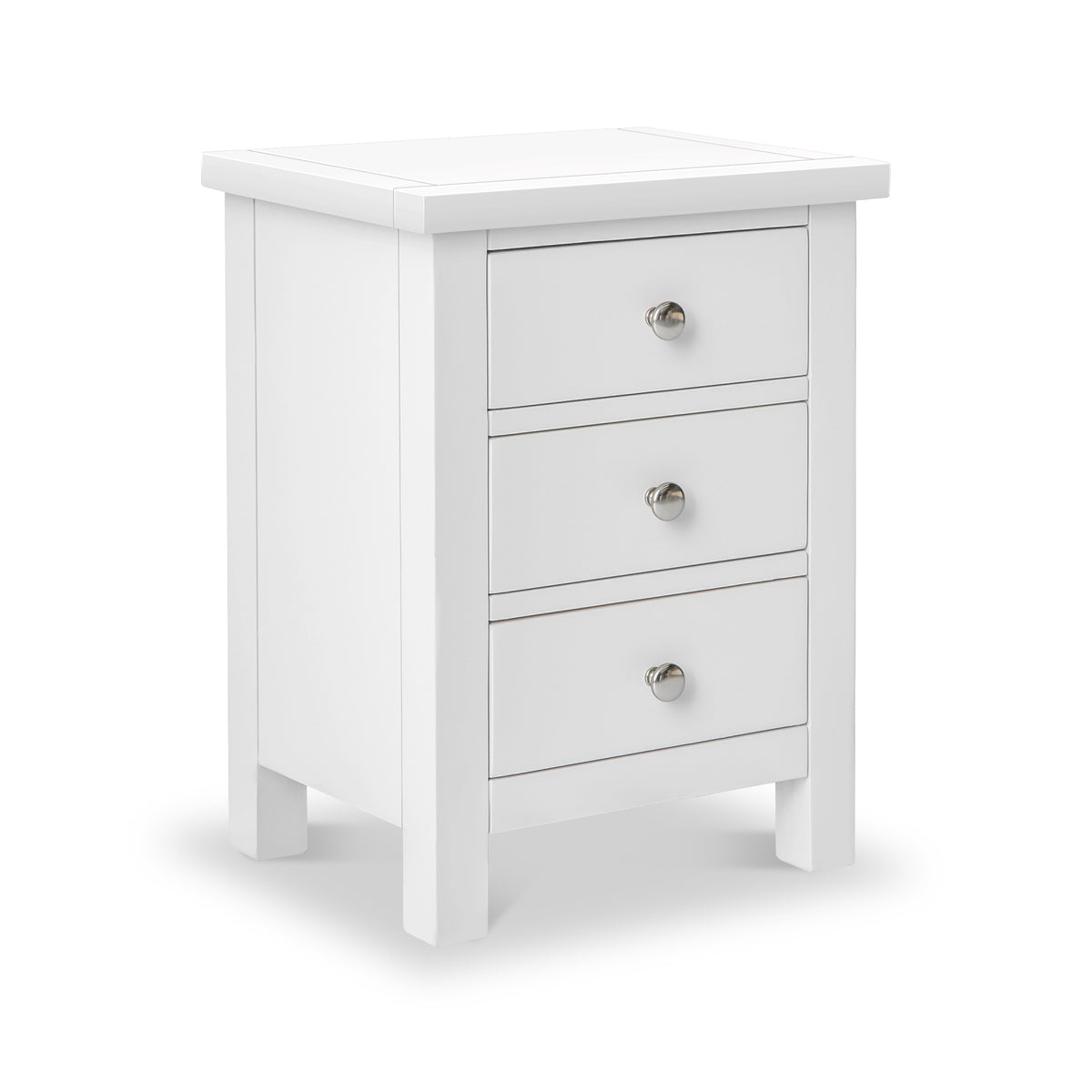 Cornish White Bedside Table from Roseland Furniture