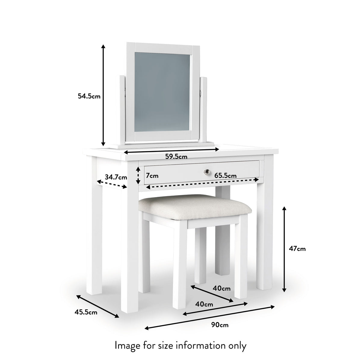 Cornish Dressing Table Set