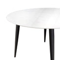 Claude Faux Marble Round Dining Table