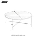 Arla Round Coffee Table - Size Guide