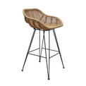 Bodhi Natural Rattan Bar Stool from Roseland Furniture