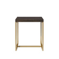 Houston Acacia Wooden Sofa Side Lamp Table 