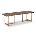 Houston Acacia Bench from Roseland Furniture