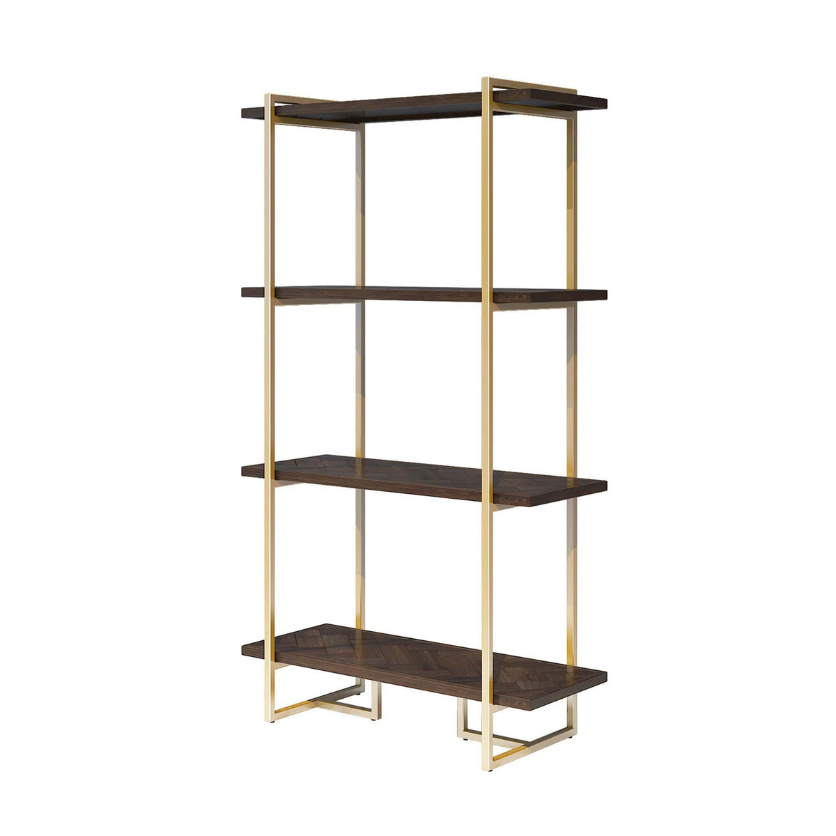 Houston Acacia Wooden 4 Tier Display unit