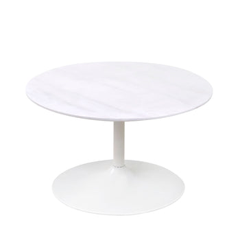 Gwen White Marble Coffee Table