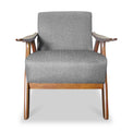 Hollis Grey Deep Padded Armchair for office
