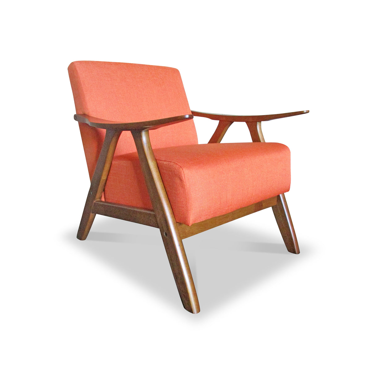 Hollis Burnt Orange Chair from Roseland Furniture