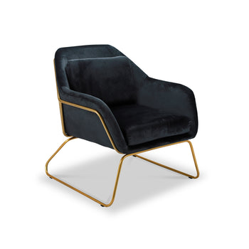 Hallie Velvet Accent Chair