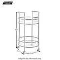 Adler Bar Drink Cart - Size Guide