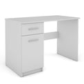 Nero White Modern Office Desk