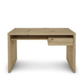 Marcus Oak Effect Contemporary Office Desk from Roseland Furniture
