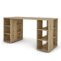 Fletcher Oak Effect Work from Home Office Storage Desk