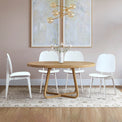 Garrett White Easy Clean Dining Chair Lifestyle