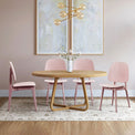 Garrett Pink  Easy Clean Dining Chair Lifestyle