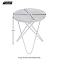 Nancy Marble Lamp Table - Size Guide