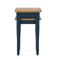 Chichester Stiffkey Blue Nest of Tables - Side on view