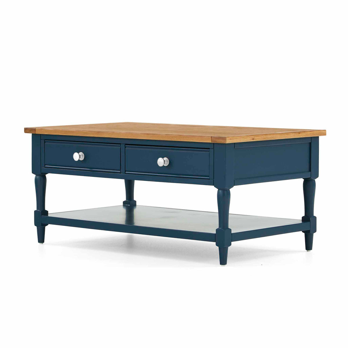 Chichester Large Coffee Table - Stiffkey Blue
