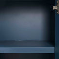 Chichester Stiffkey Blue Mini Cupboard - Inside cupboard