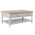 Chichester Grey Coffee Table from Roseland Furniture