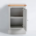 Internal view of the Chichester Chester Grey Mini Cupboard