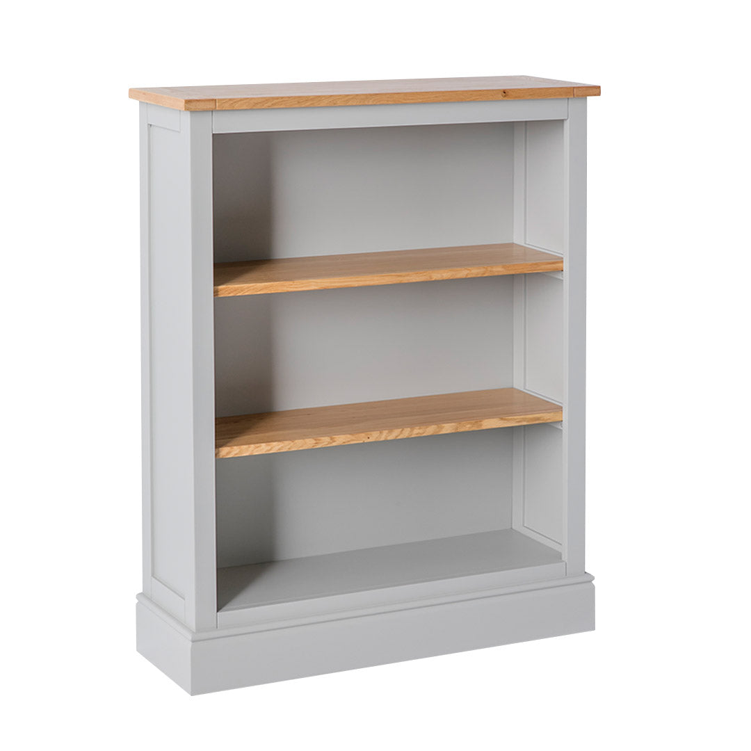 Chichester Chester Grey Low Bookcase from Roseland Furniture