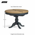 Bude Round Extending Dining Table