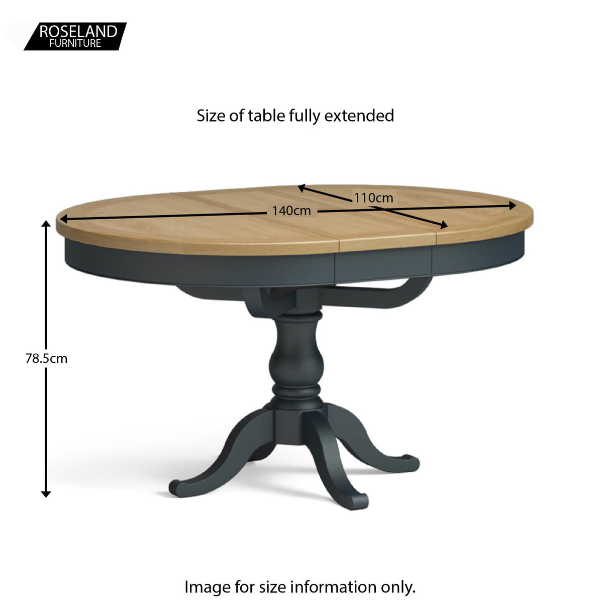 Bude Round Extending Dining Table