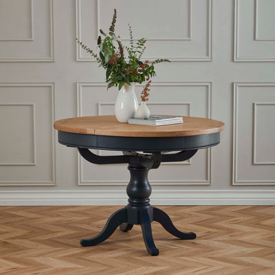 Bude Round Extending Dining Table