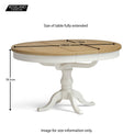 Bude Round Extending Dining Table