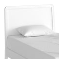 Chester White Single Bed Frame