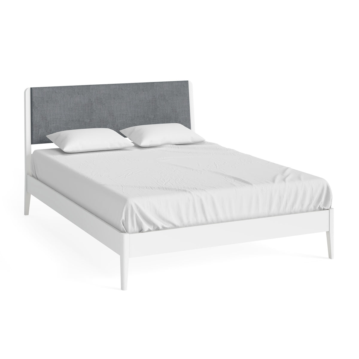 Chester White King Size Bed Frame