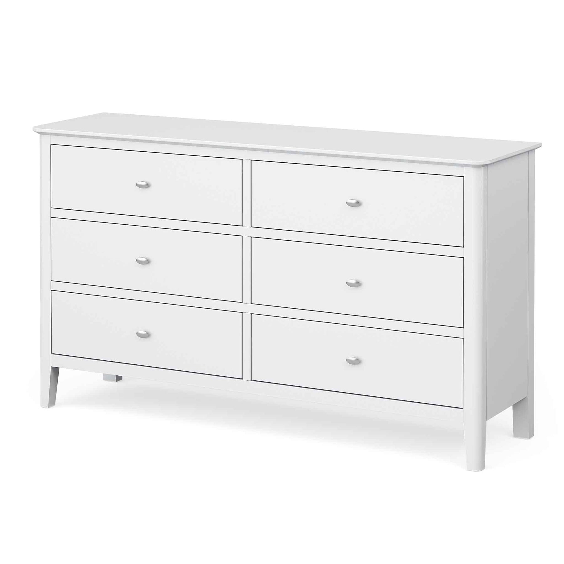Chester White 6 Drawer Chest of Drawers