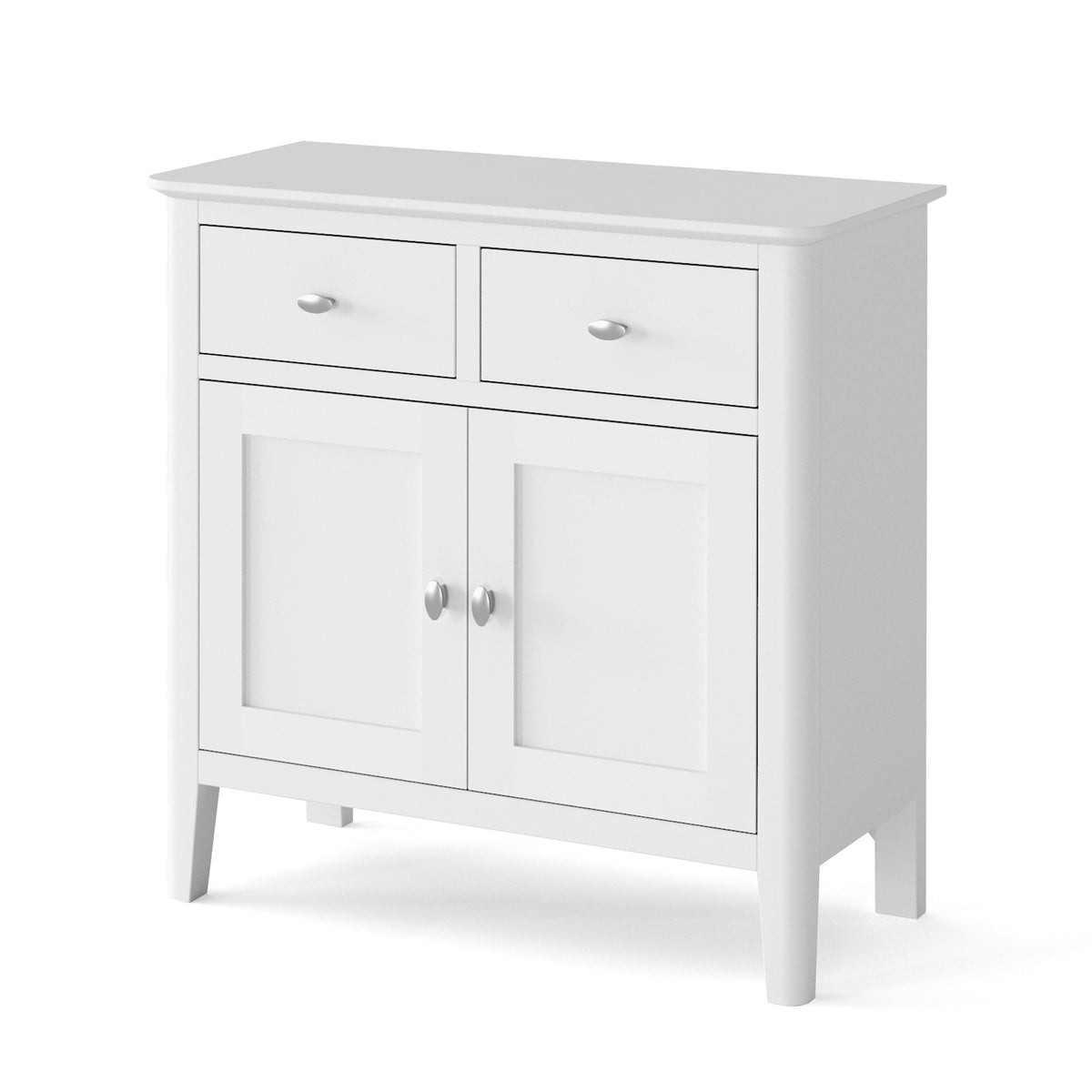 Chester White Mini Sideboard - Side view