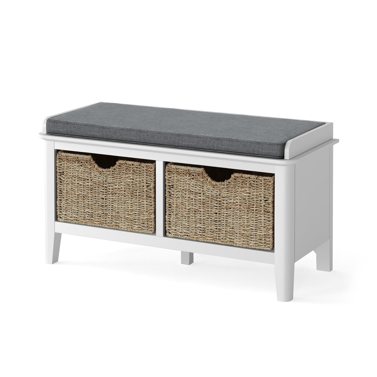 Chester Storage Chester White Storage Bench | Roseland