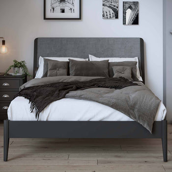 Dumbarton Charcoal Bed Frame