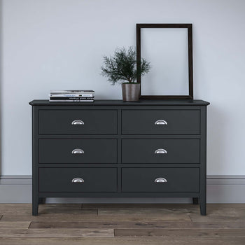 Dumbarton Charcoal 6 Drawer Chest
